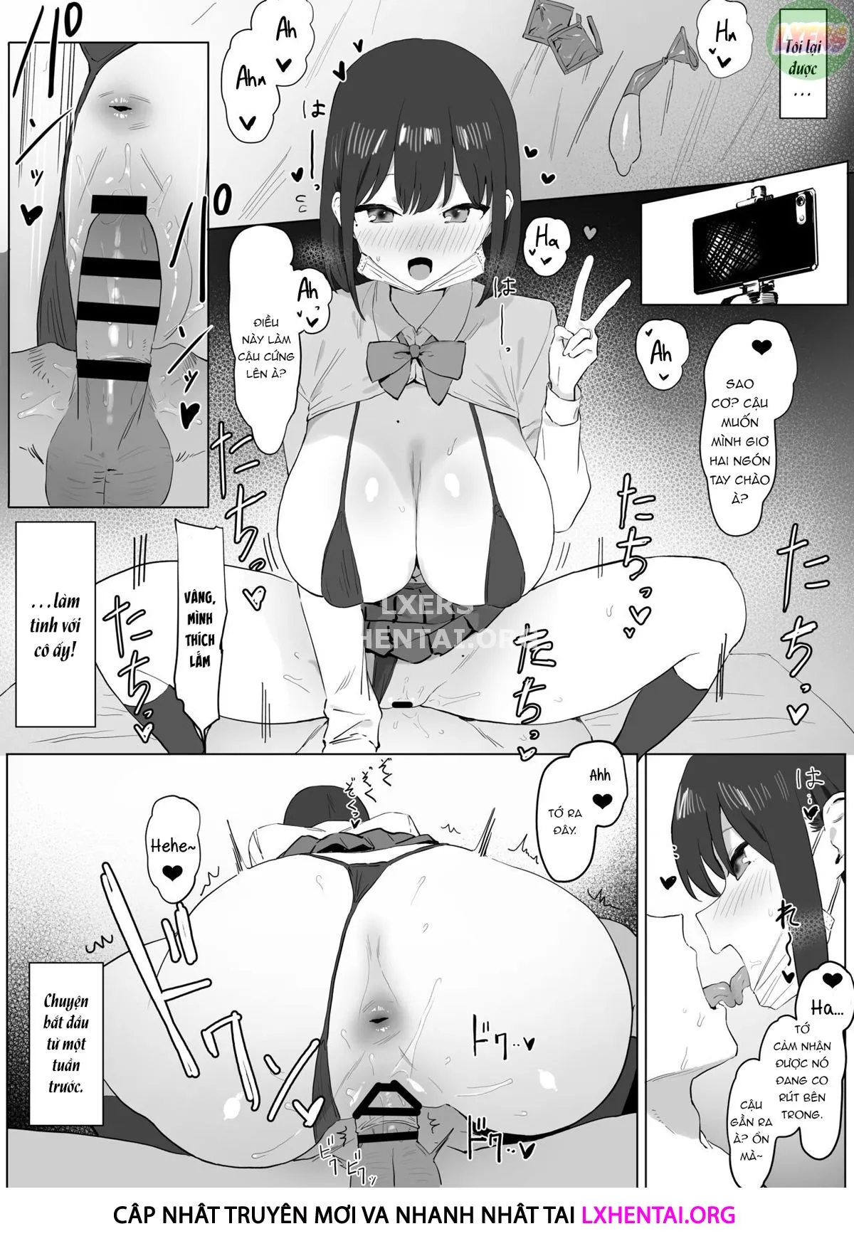 HentaiVN.net - Ảnh 7 - Sexual Experimentation Practice! [Seikoui Jisshuu!] - Chap 1