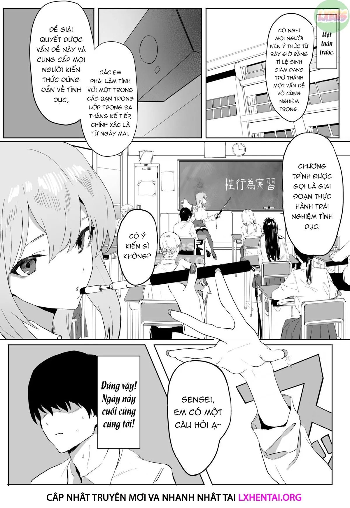 HentaiVN.net - Ảnh 8 - Sexual Experimentation Practice! [Seikoui Jisshuu!] - Chap 1