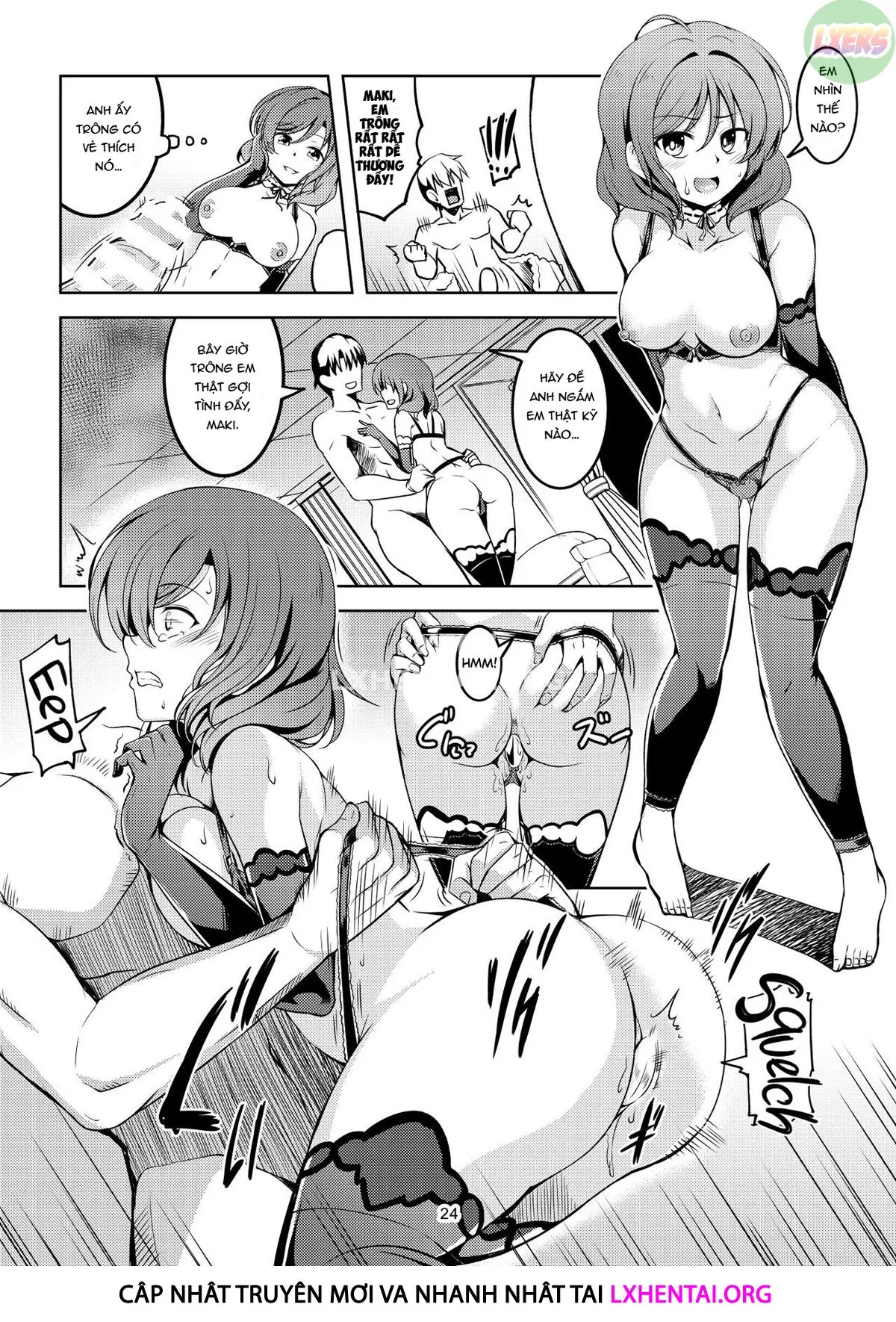 HentaiVN.net - Ảnh 31 - Koi Hime Love Maki!! 7 [-Ienai Himitsu-] - Oneshot