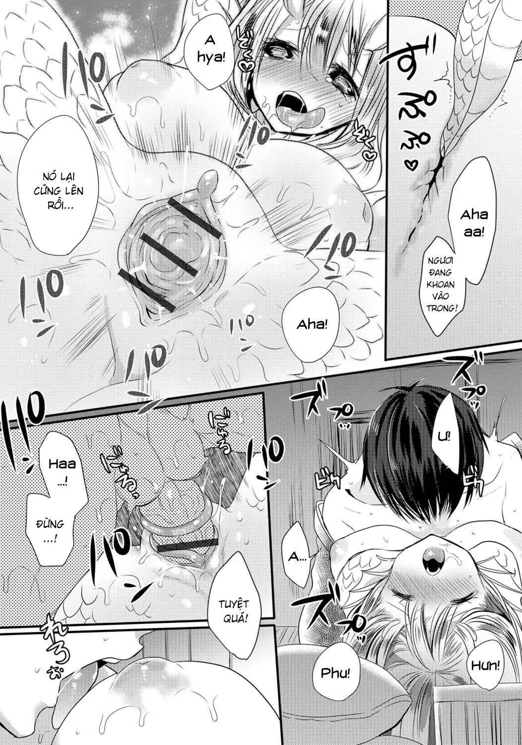 HentaiVN.net - Ảnh 13 - Hy sinh cho nữ thần rồng [Suiryuu no Kami-sama ni Ikenie o, Monster Musume to no Chigiri] - Oneshot