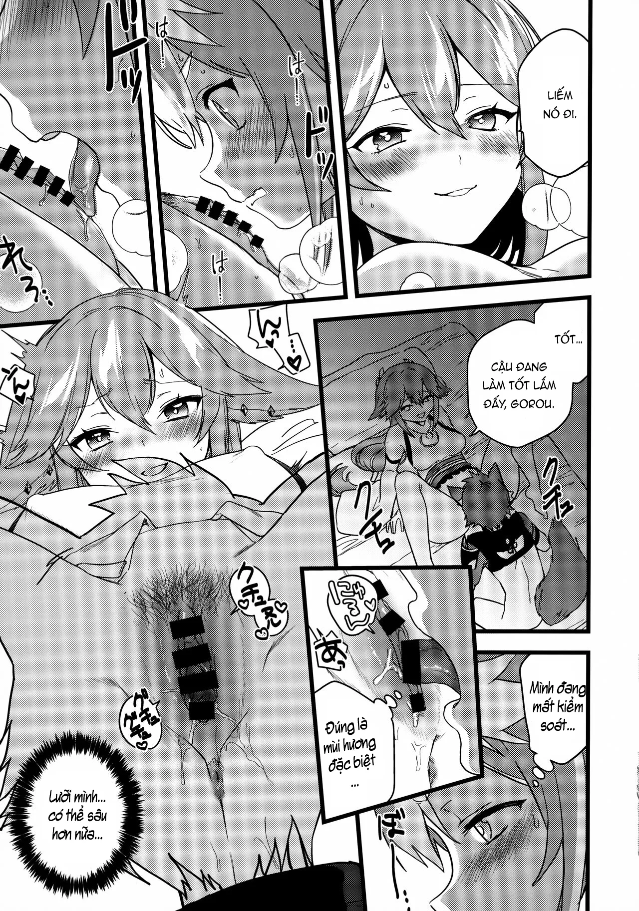 HentaiVN.net - Ảnh 17 - Mối Quan Hệ Giữa Chó Và Cáo Trong Đêm Thanh Vắng [Inu to Kitsune ga Majiwaru Yoru ni, 犬と狐が交わる夜に] - 1shot