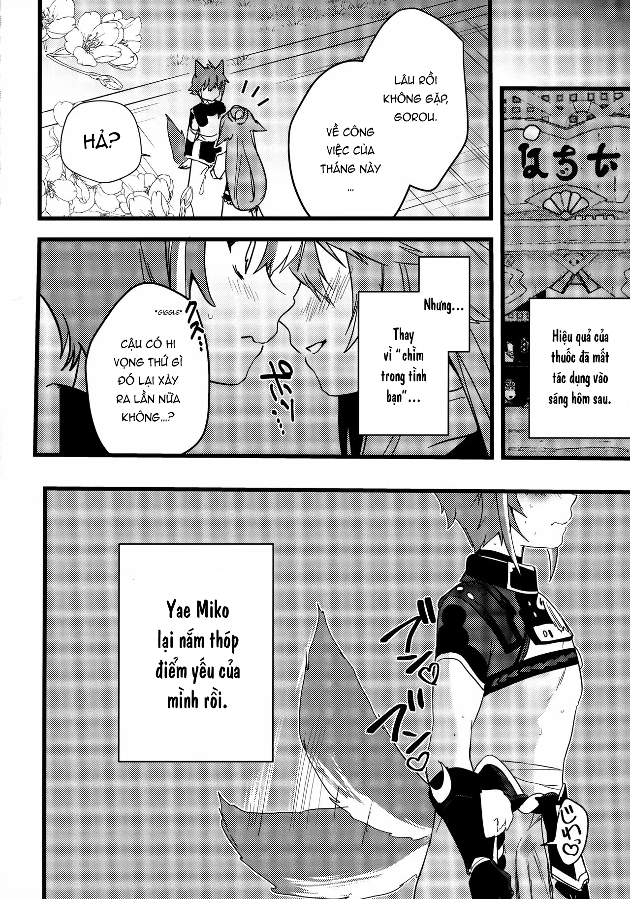 HentaiVN.net - Ảnh 28 - Mối Quan Hệ Giữa Chó Và Cáo Trong Đêm Thanh Vắng [Inu to Kitsune ga Majiwaru Yoru ni, 犬と狐が交わる夜に] - 1shot