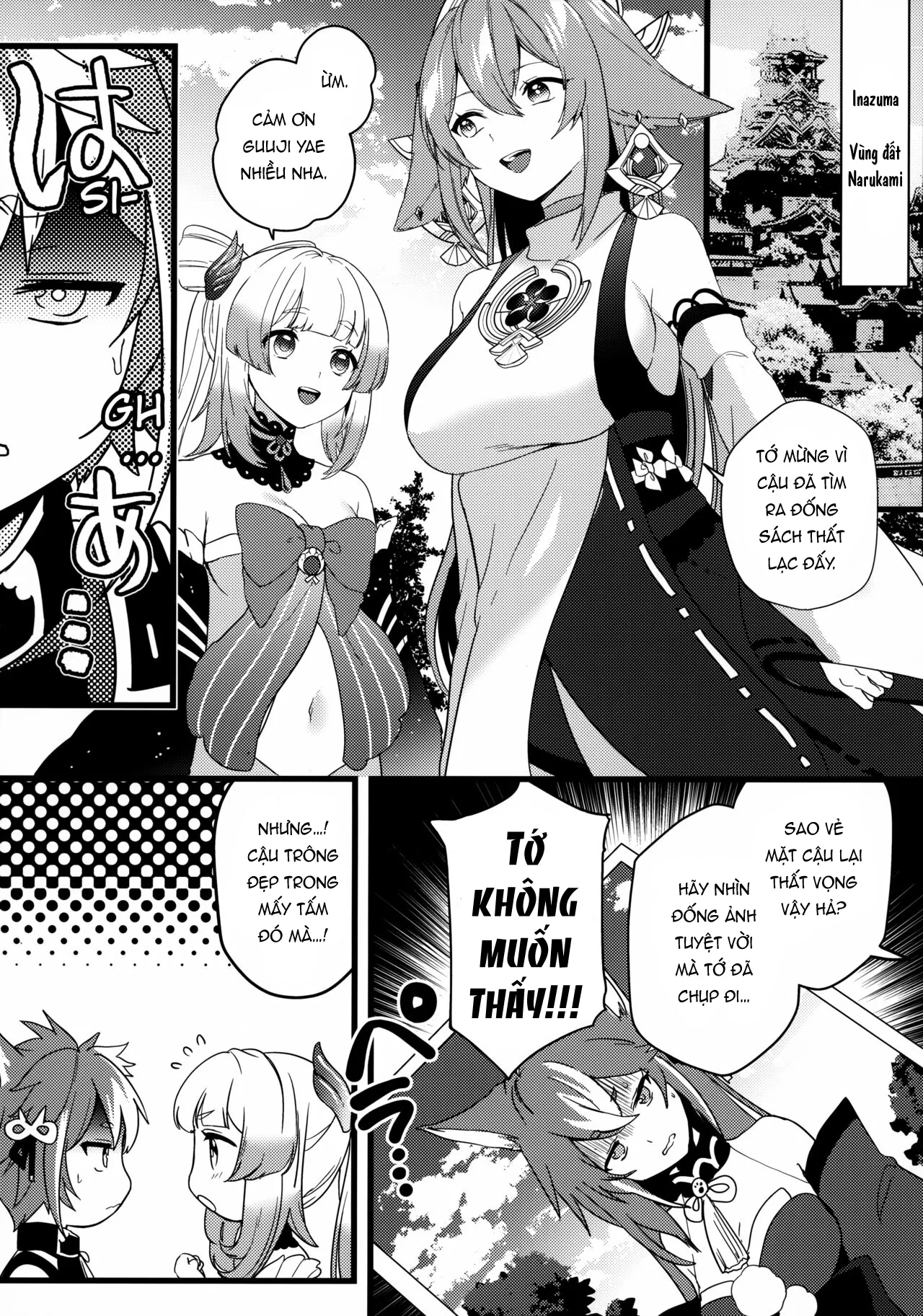 HentaiVN.net - Ảnh 5 - Mối Quan Hệ Giữa Chó Và Cáo Trong Đêm Thanh Vắng [Inu to Kitsune ga Majiwaru Yoru ni, 犬と狐が交わる夜に] - 1shot