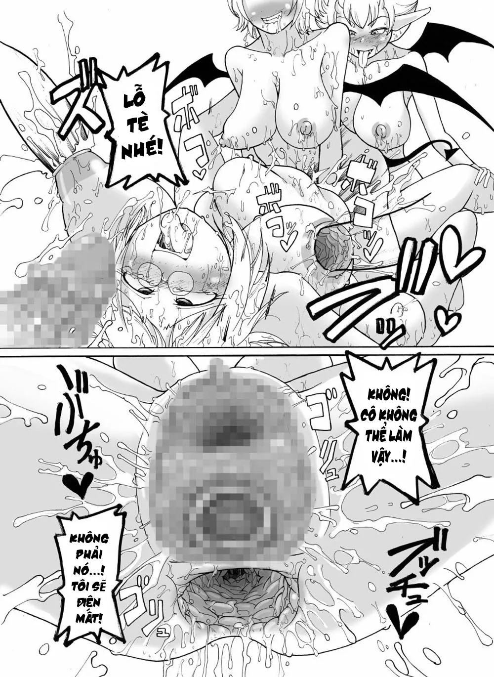 HentaiVN.net - Ảnh 30 - Kankin Tairankou!! Succubus no Kan [Orgy in captivity!! House of Succubus, 監禁大乱交!! サキュバスの館] - Oneshot