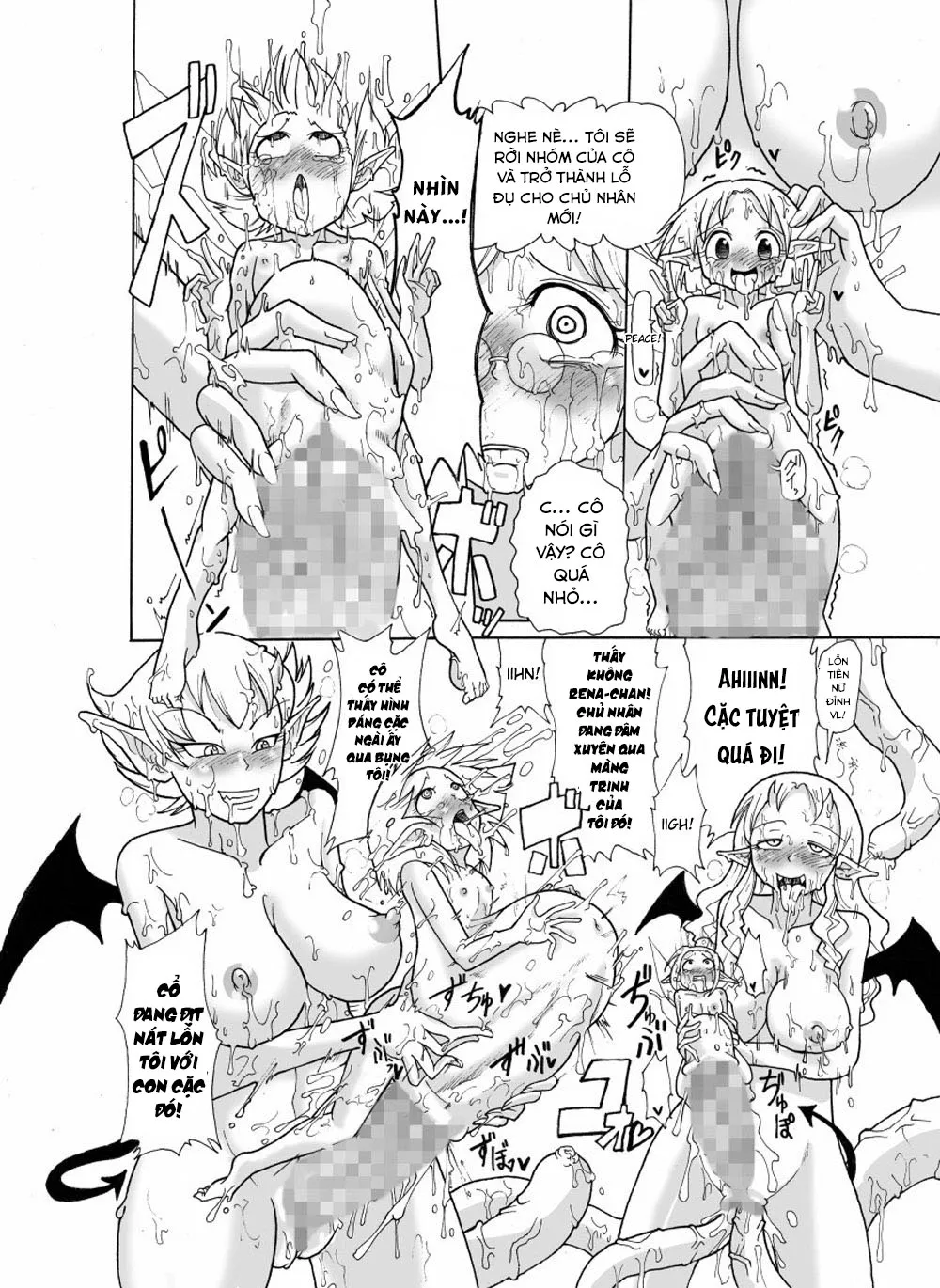 HentaiVN.net - Ảnh 41 - Kankin Tairankou!! Succubus no Kan [Orgy in captivity!! House of Succubus, 監禁大乱交!! サキュバスの館] - Oneshot