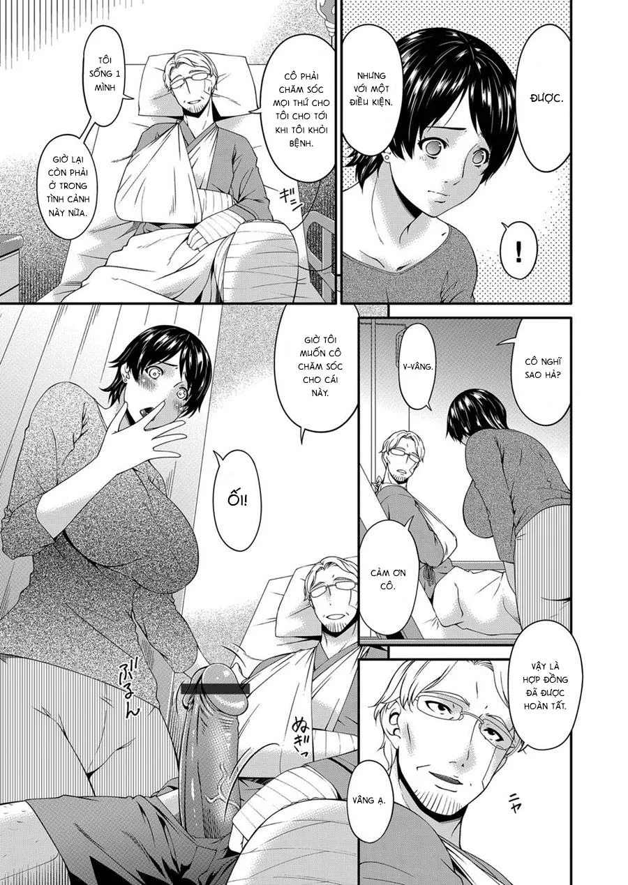 HentaiVN.net - Ảnh 5 - Keiyaku Dorei Zuma - Chap 1.