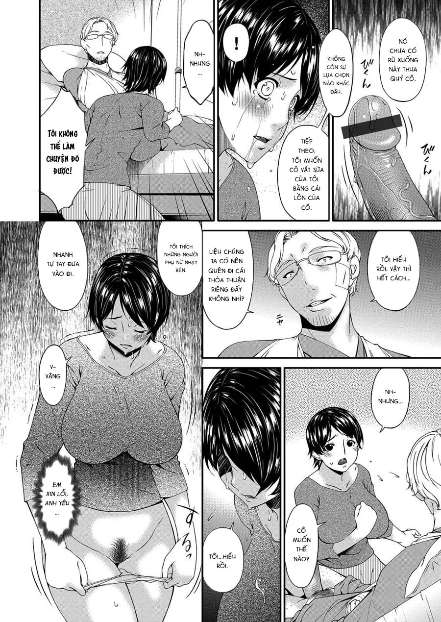 HentaiVN.net - Ảnh 8 - Keiyaku Dorei Zuma - Chap 1.