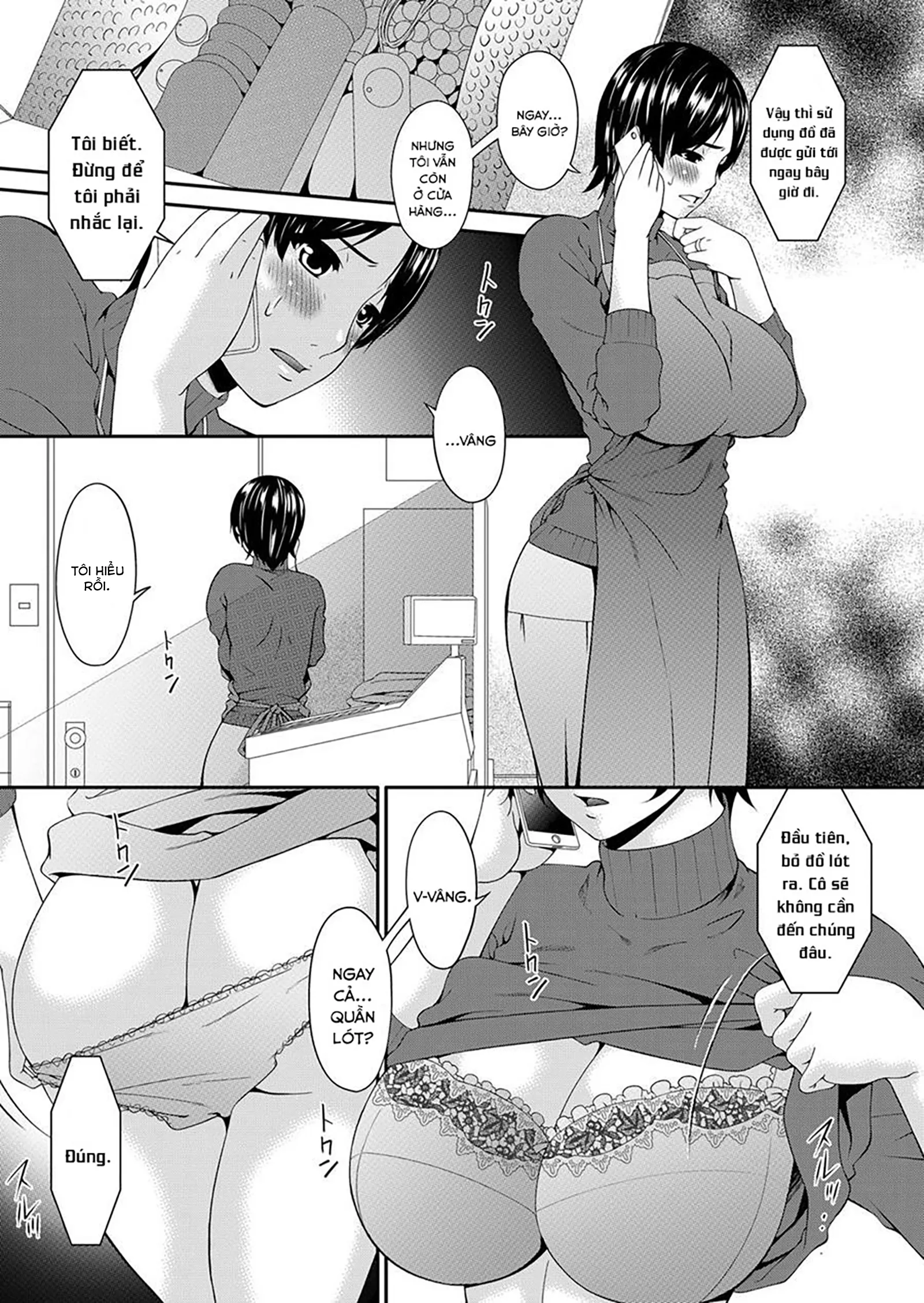 HentaiVN.net - Ảnh 18 - Keiyaku Dorei Zuma - Chap 3