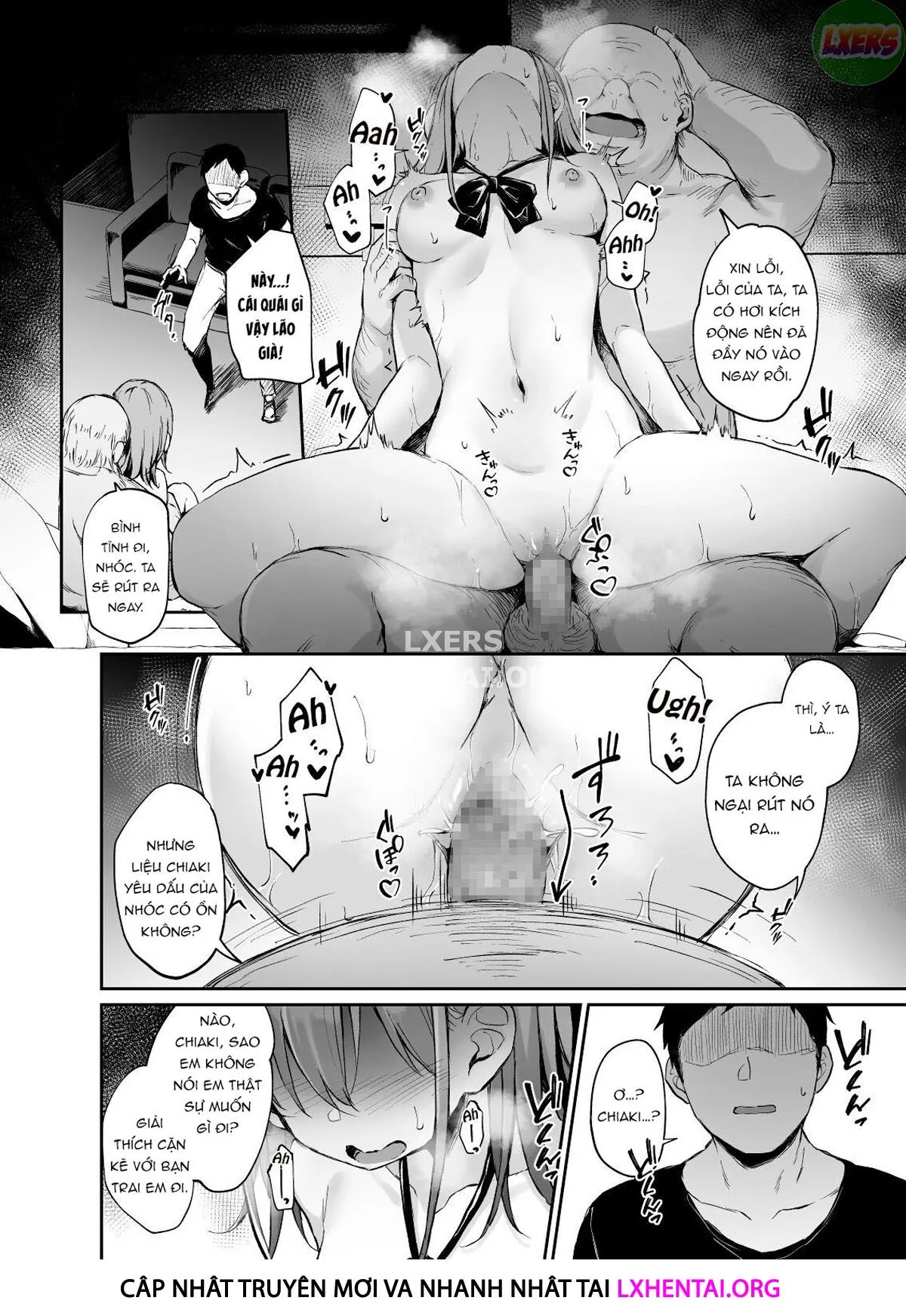 HentaiVN.net - Ảnh 25 - Paid Dates With My Girlfriend Prostitute Side-By-Side Experience [Enkou Kanojo To Kengakukai] - Oneshot