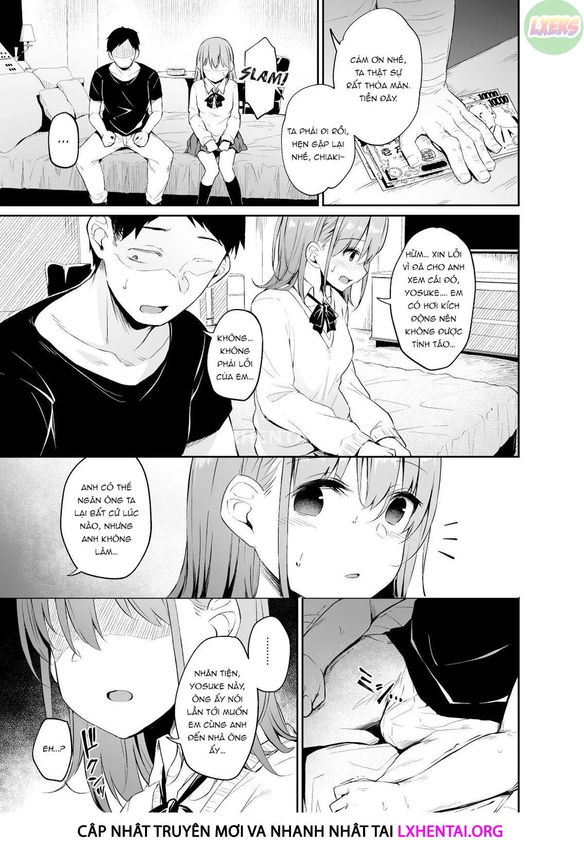 HentaiVN.net - Ảnh 34 - Paid Dates With My Girlfriend Prostitute Side-By-Side Experience [Enkou Kanojo To Kengakukai] - Oneshot