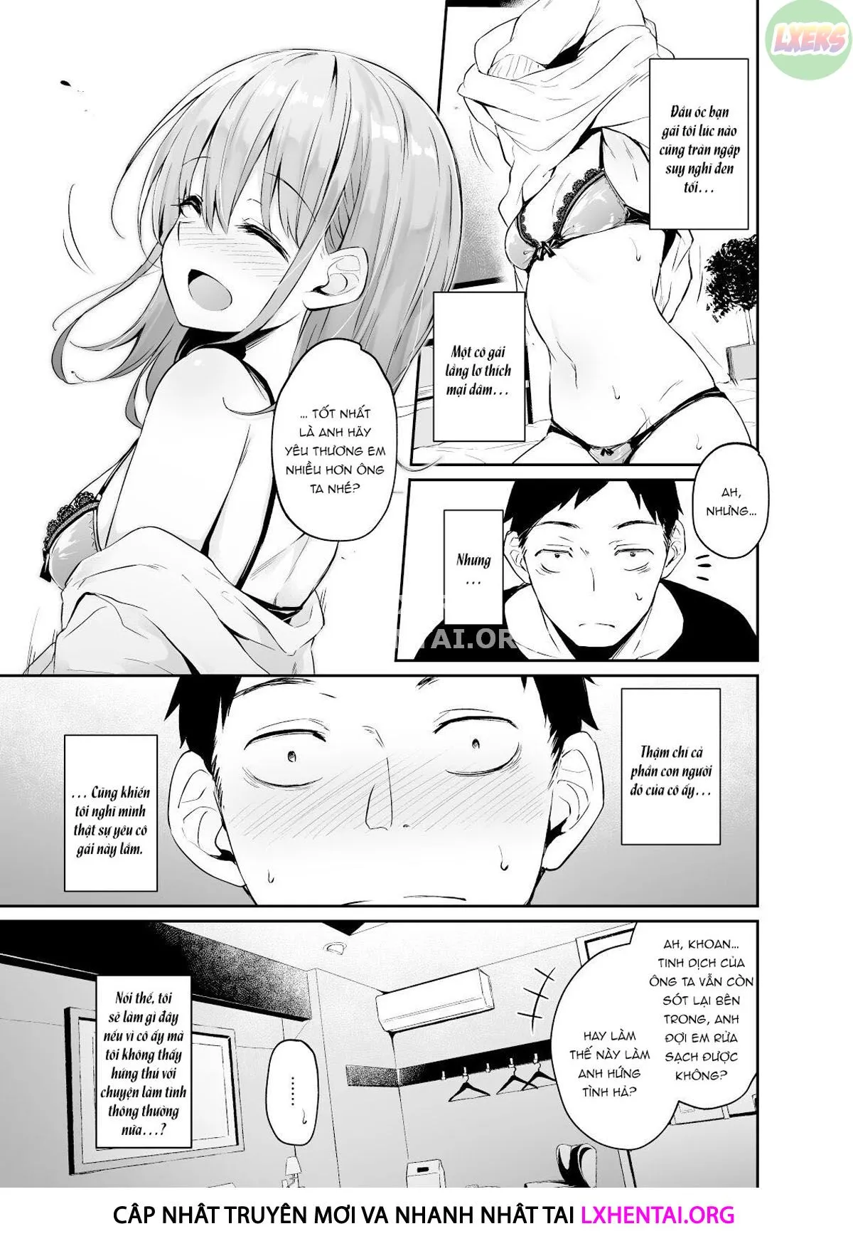 HentaiVN.net - Ảnh 36 - Paid Dates With My Girlfriend Prostitute Side-By-Side Experience [Enkou Kanojo To Kengakukai] - Oneshot