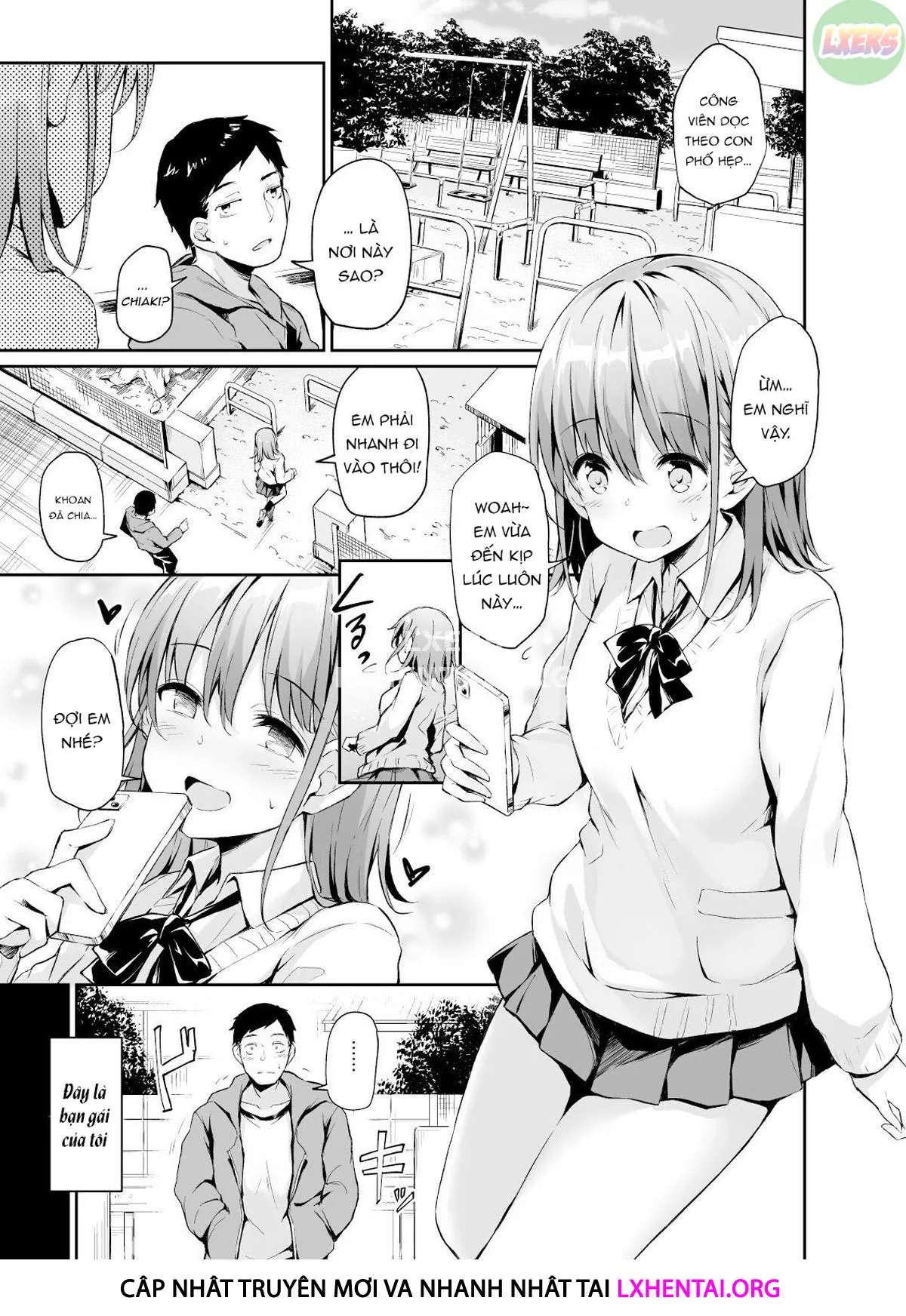 HentaiVN.net - Ảnh 6 - Paid Dates With My Girlfriend Prostitute Side-By-Side Experience [Enkou Kanojo To Kengakukai] - Oneshot