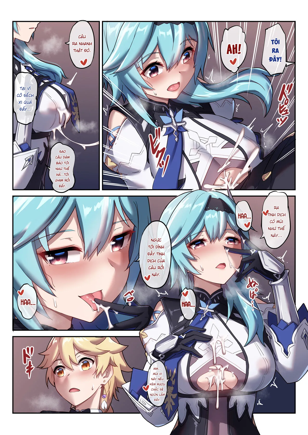 HentaiVN.net - Ảnh 10 - Eula say rượu [Eula's Drunken Escapade, エウルアの酔った行動] - Oneshot nuột