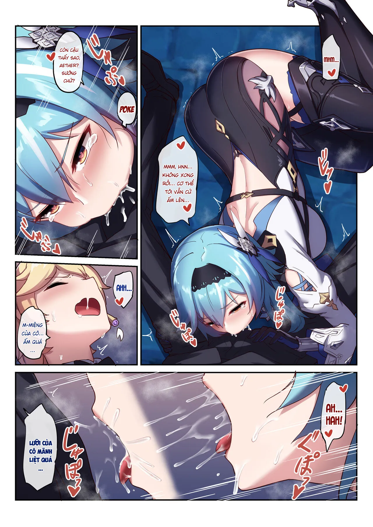 HentaiVN.net - Ảnh 14 - Eula say rượu [Eula's Drunken Escapade, エウルアの酔った行動] - Oneshot nuột