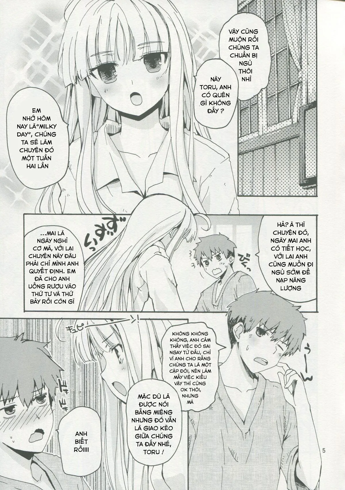 HentaiVN.net - Ảnh 6 - Dokidoki Milk Tea [どきどきミルクテ] - Oneshot
