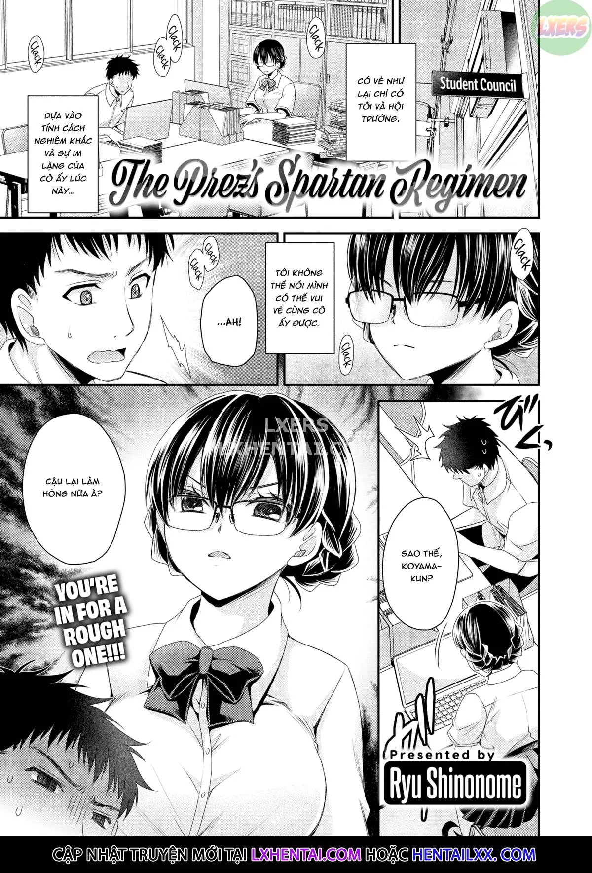 HentaiVN.net - Ảnh 5 - Chế độ nghiêm khắc của hội trưởng - Oneshot
