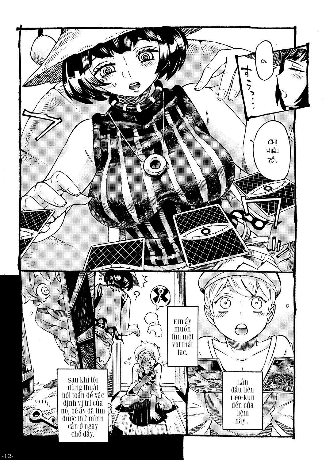 HentaiVN.net - Ảnh 12 - Chuyện tình cô phù thủy [Majo wa Kekkyoku Sono Kyaku to..., The Witch Ended Up...] - Chap 1