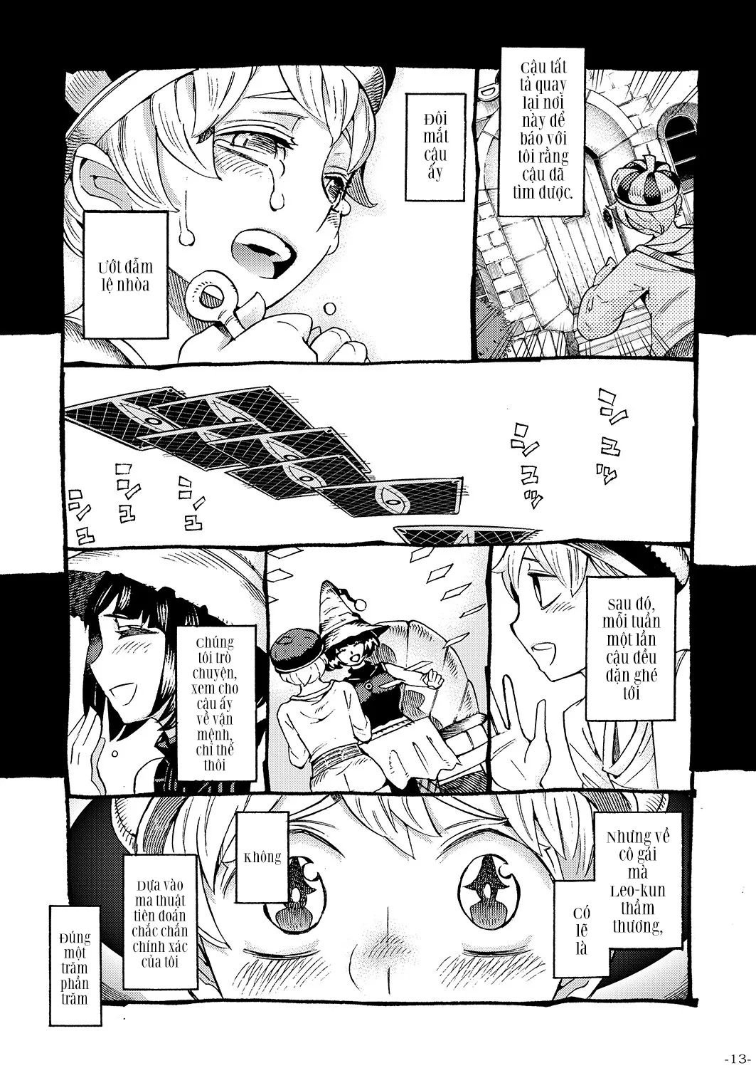 HentaiVN.net - Ảnh 13 - Chuyện tình cô phù thủy [Majo wa Kekkyoku Sono Kyaku to..., The Witch Ended Up...] - Chap 1