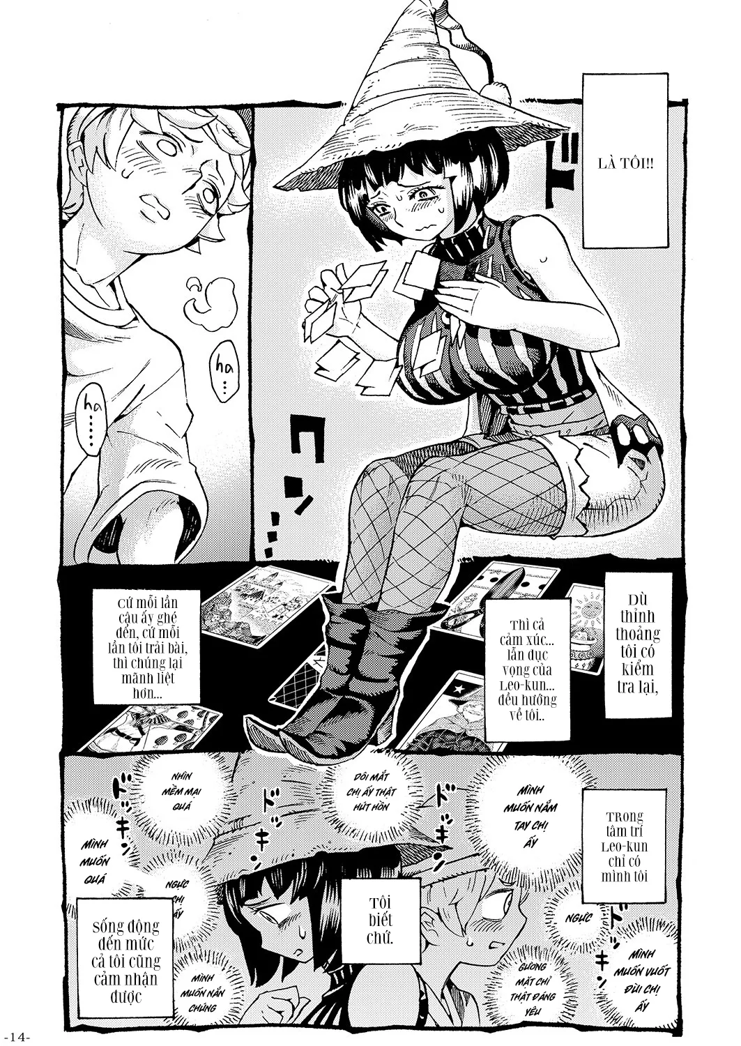 HentaiVN.net - Ảnh 14 - Chuyện tình cô phù thủy [Majo wa Kekkyoku Sono Kyaku to..., The Witch Ended Up...] - Chap 1