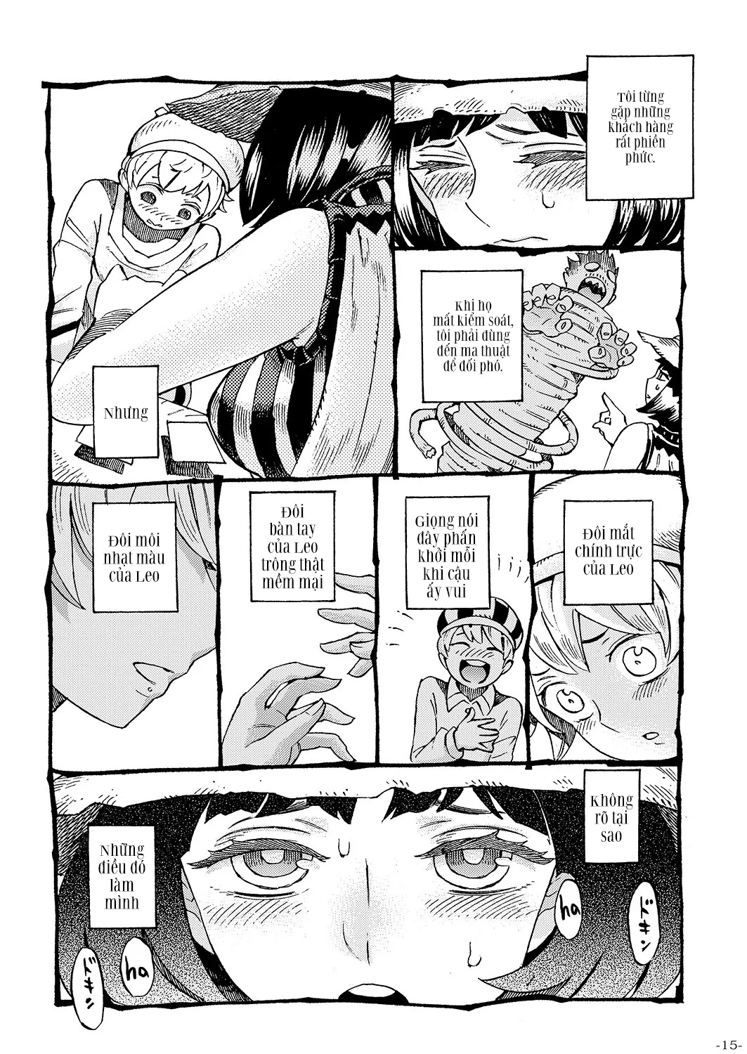 HentaiVN.net - Ảnh 15 - Chuyện tình cô phù thủy [Majo wa Kekkyoku Sono Kyaku to..., The Witch Ended Up...] - Chap 1