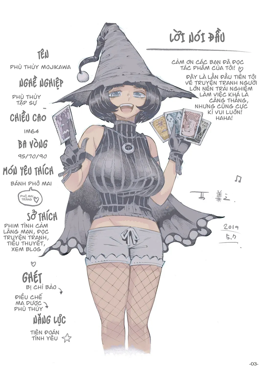 HentaiVN.net - Ảnh 3 - Chuyện tình cô phù thủy [Majo wa Kekkyoku Sono Kyaku to..., The Witch Ended Up...] - Chap 1