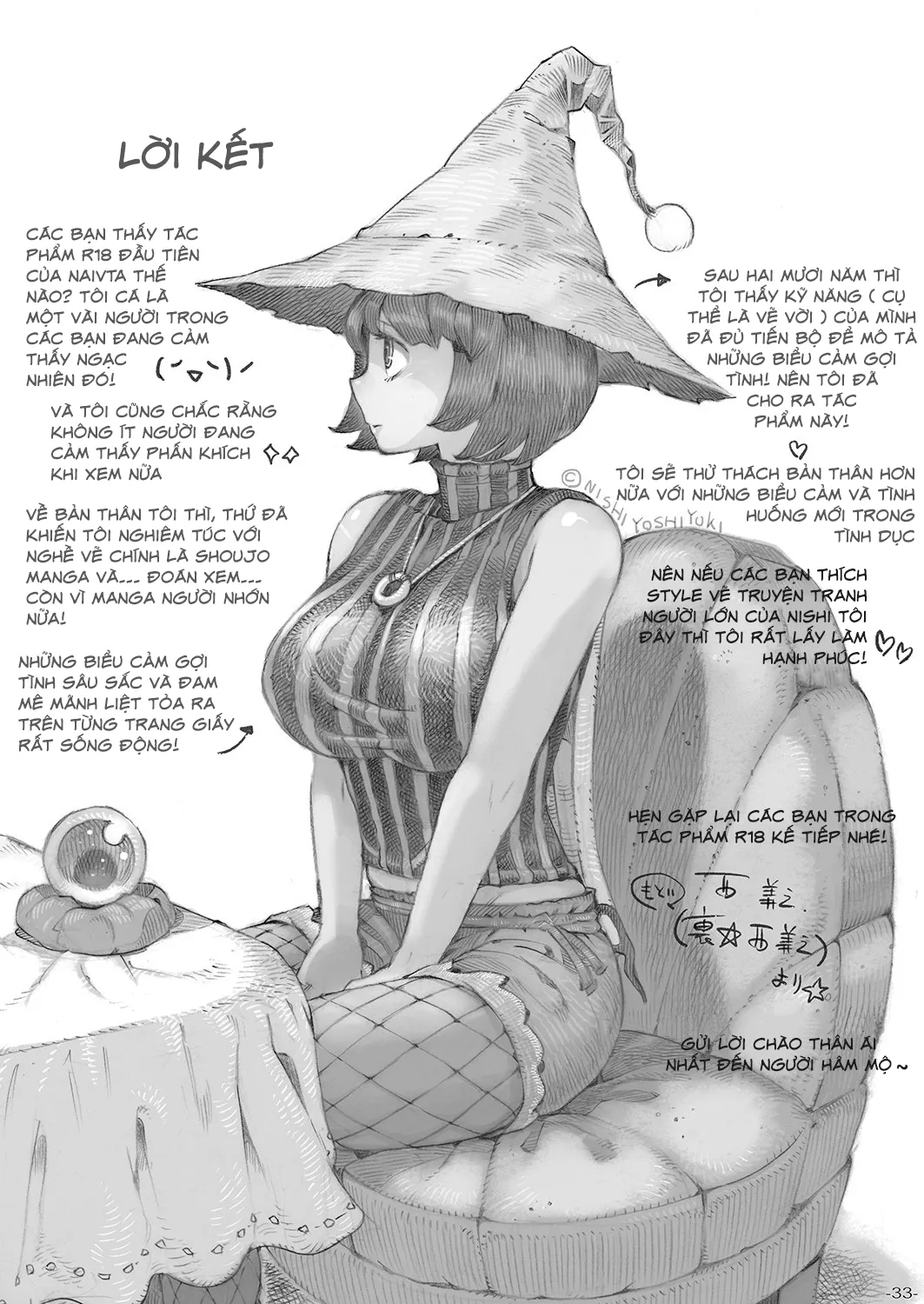HentaiVN.net - Ảnh 33 - Chuyện tình cô phù thủy [Majo wa Kekkyoku Sono Kyaku to..., The Witch Ended Up...] - Chap 1