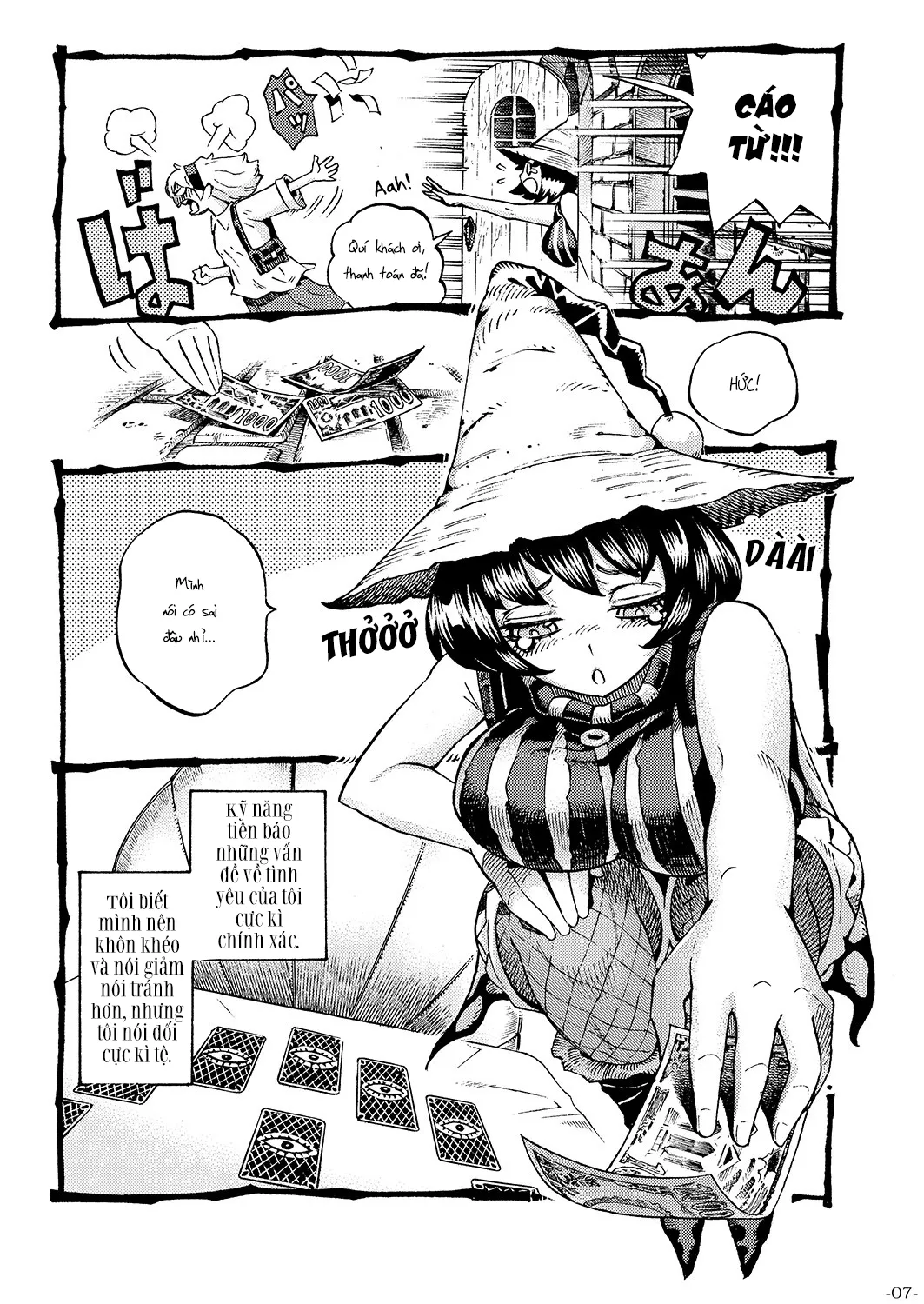 HentaiVN.net - Ảnh 7 - Chuyện tình cô phù thủy [Majo wa Kekkyoku Sono Kyaku to..., The Witch Ended Up...] - Chap 1