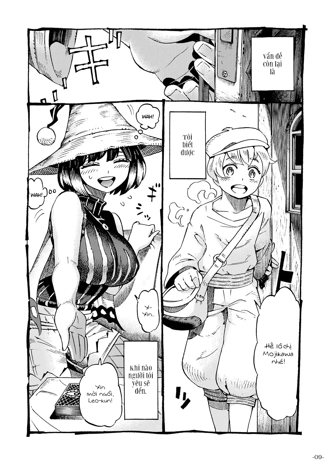 HentaiVN.net - Ảnh 9 - Chuyện tình cô phù thủy [Majo wa Kekkyoku Sono Kyaku to..., The Witch Ended Up...] - Chap 1
