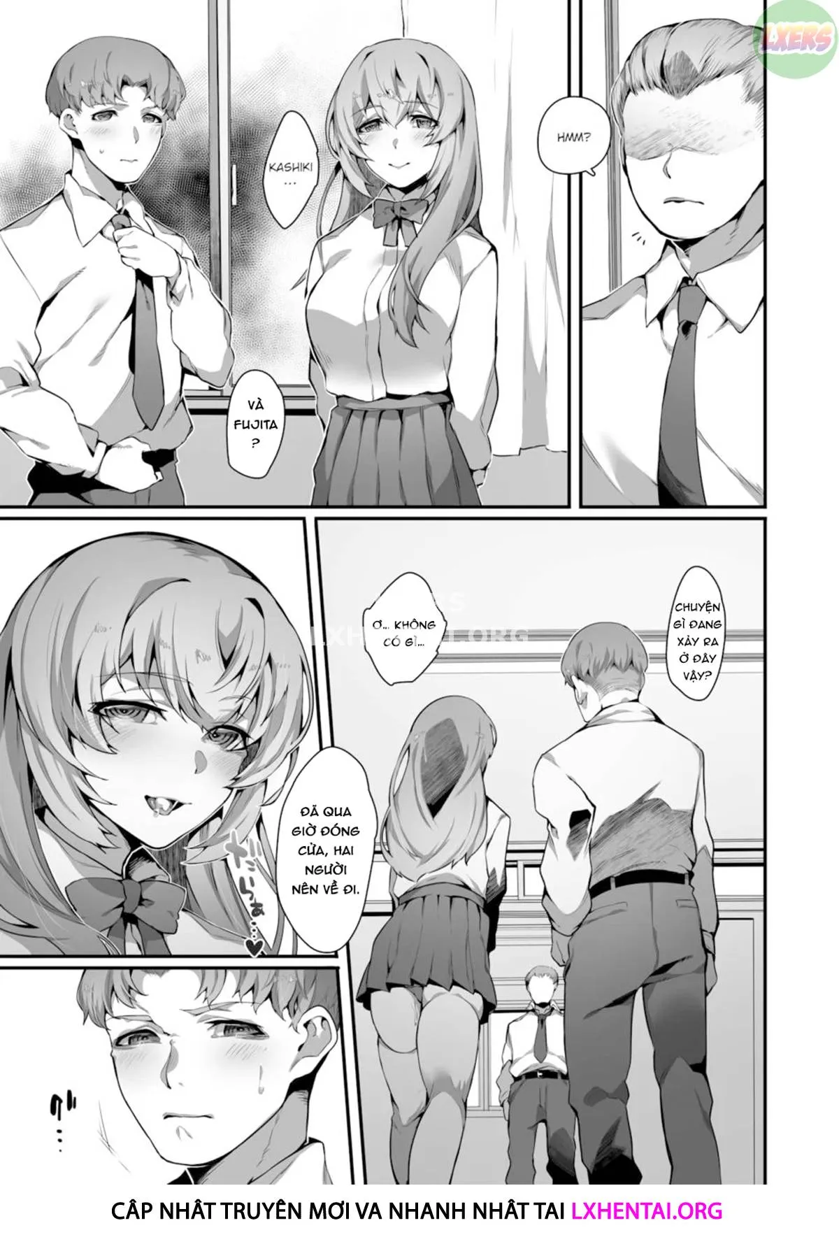 HentaiVN.net - Ảnh 7 - Cô bạn bí ẩn ngồi cạnh tôi - Oneshot