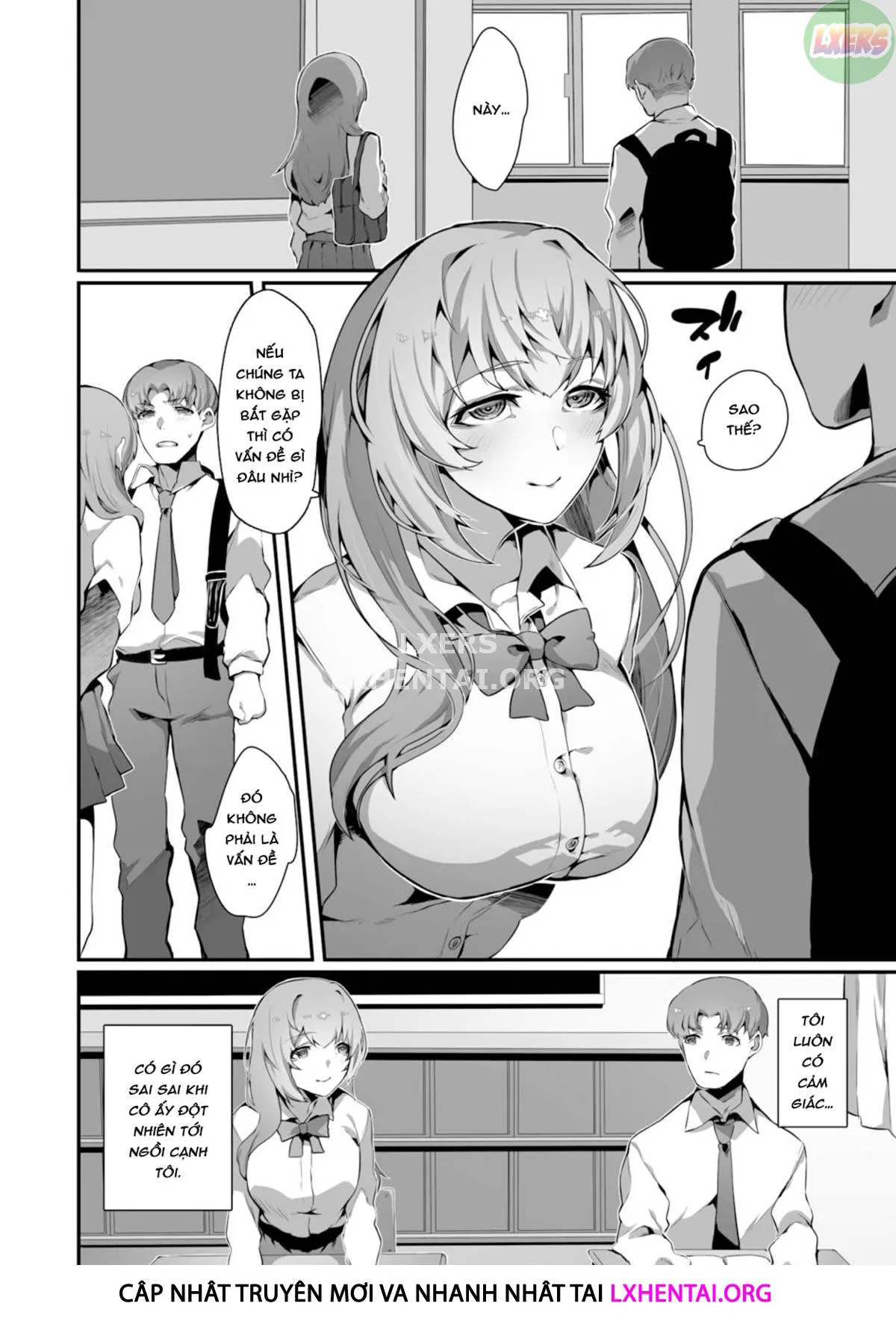 HentaiVN.net - Ảnh 8 - Cô bạn bí ẩn ngồi cạnh tôi - Oneshot