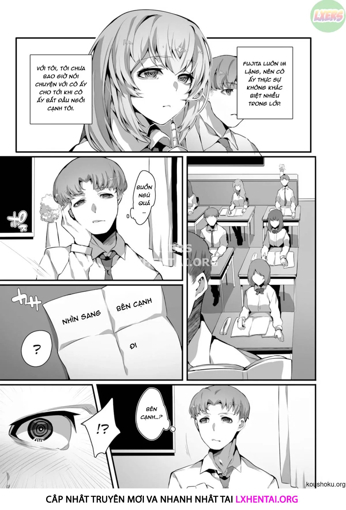 HentaiVN.net - Ảnh 9 - Cô bạn bí ẩn ngồi cạnh tôi - Oneshot