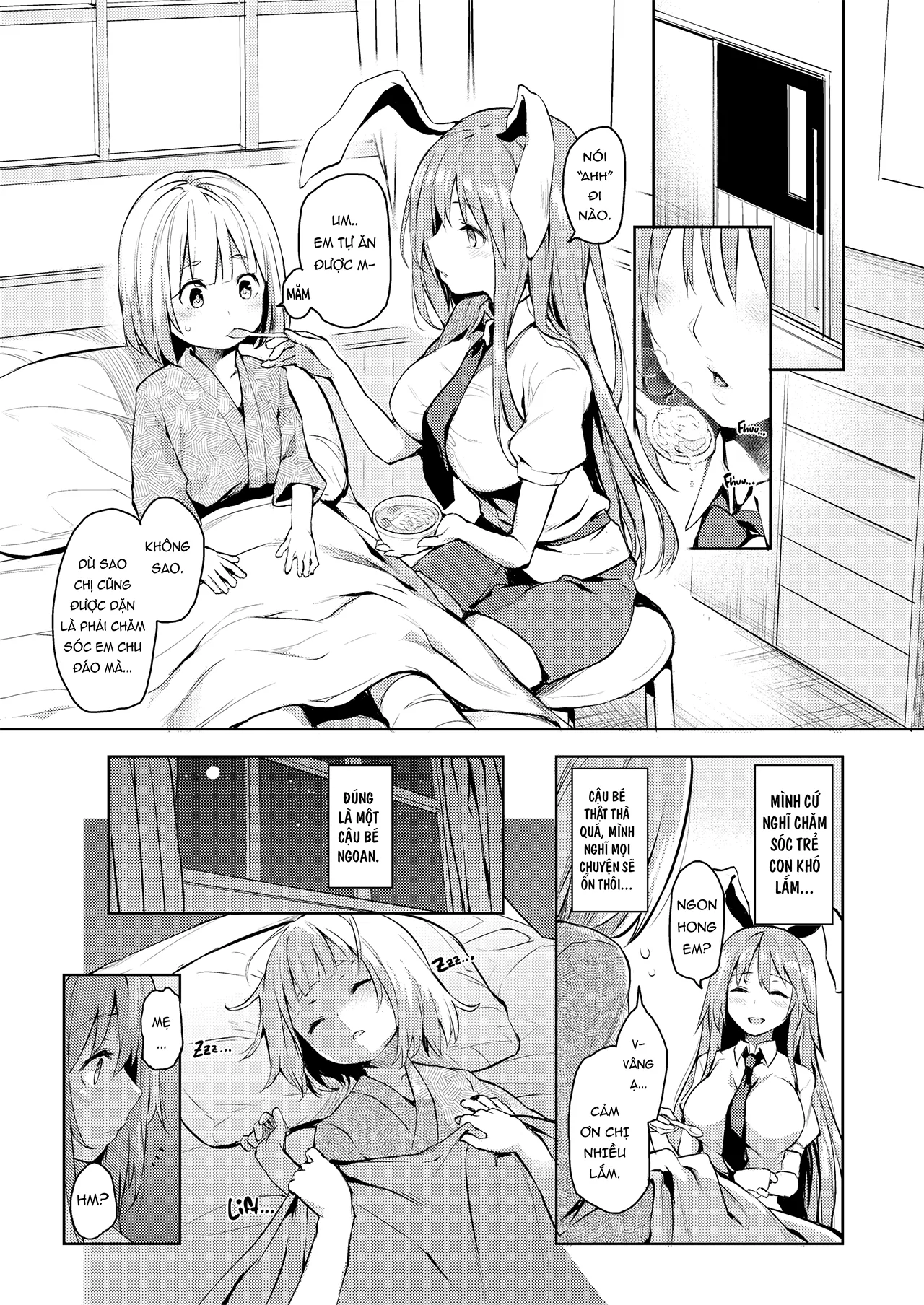 HentaiVN.net - Ảnh 7 - Please Let Me Suck Them, Udonge Mama! (Touhou) - Oneshot