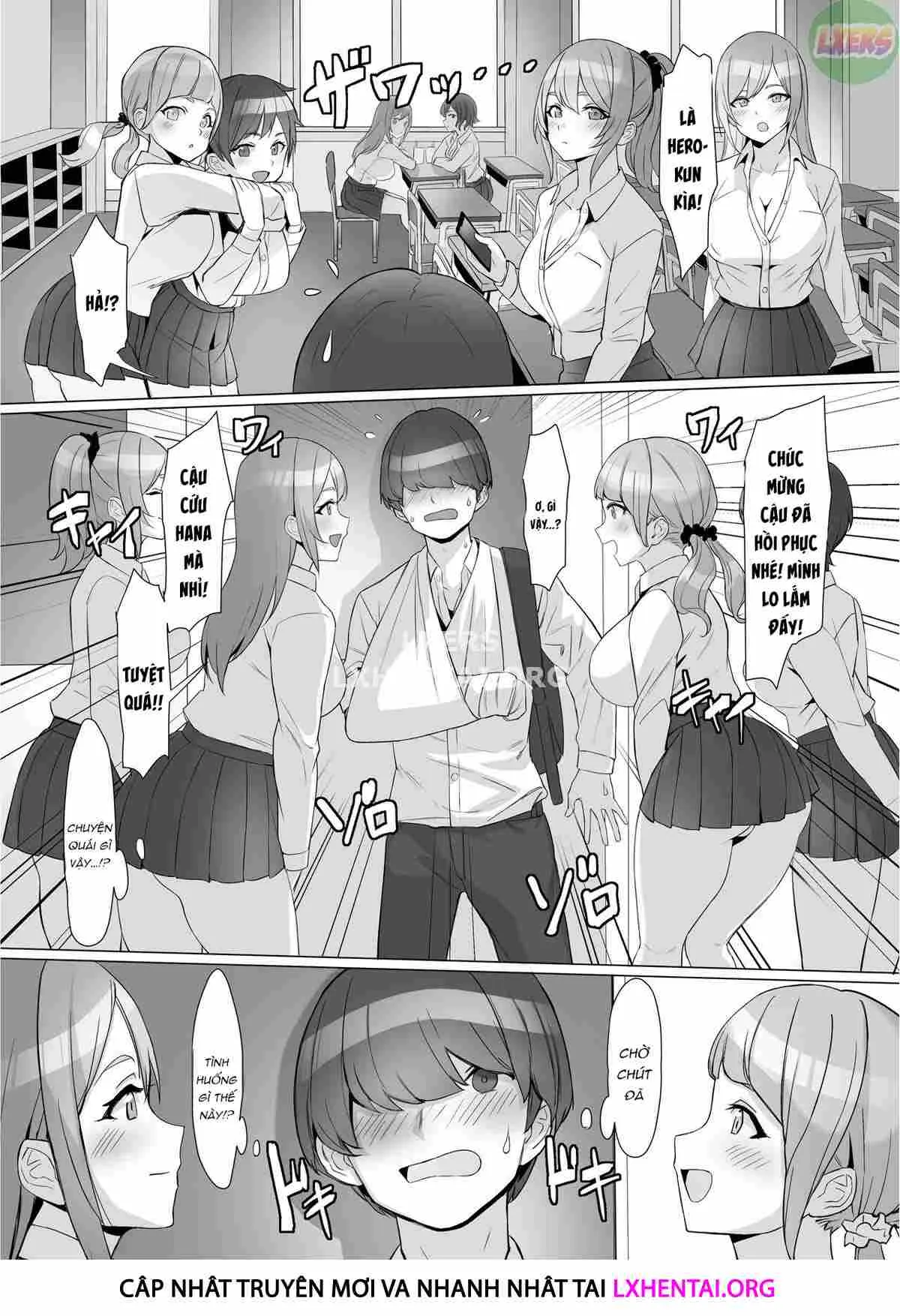 HentaiVN.net - Ảnh 11 - I Saved A Gal, Then I Think I Reincarnated Into Another World And My Life As A Riajuu Began! [Gal O Tasuketara Isekai Tenseikyuu No ReaJuu Seikatsu Ga Hajimatta!?] - Oneshot