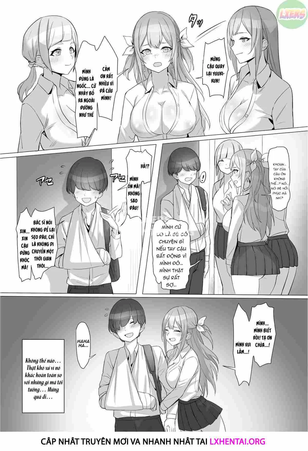 HentaiVN.net - Ảnh 12 - I Saved A Gal, Then I Think I Reincarnated Into Another World And My Life As A Riajuu Began! [Gal O Tasuketara Isekai Tenseikyuu No ReaJuu Seikatsu Ga Hajimatta!?] - Oneshot