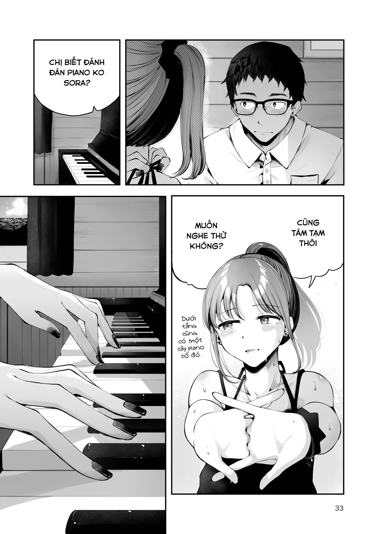 HentaiVN.net - Ảnh 32 - Chốn bình yên giữa trời xanh và biển rộng! [Sora to Umi no Aida] - Oneshot