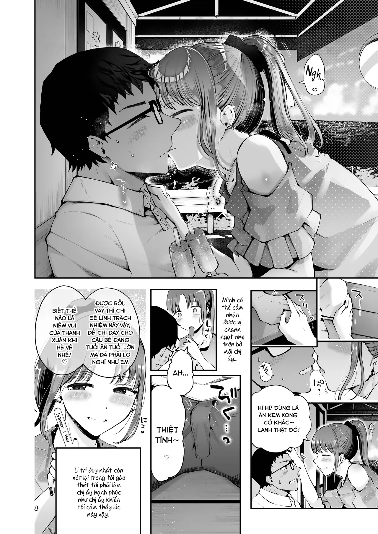 HentaiVN.net - Ảnh 7 - Chốn bình yên giữa trời xanh và biển rộng! [Sora to Umi no Aida] - Oneshot