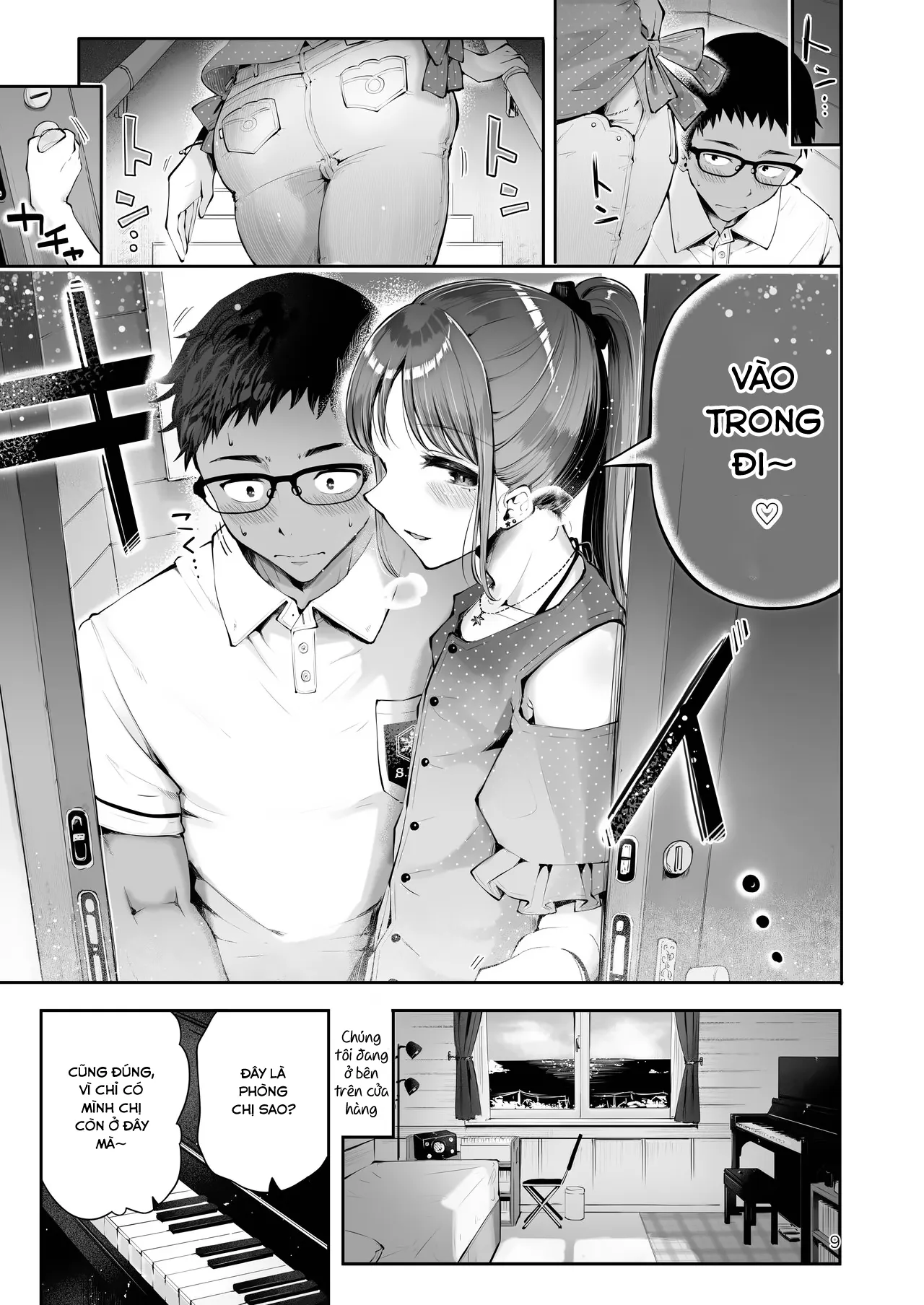 HentaiVN.net - Ảnh 8 - Chốn bình yên giữa trời xanh và biển rộng! [Sora to Umi no Aida] - Oneshot