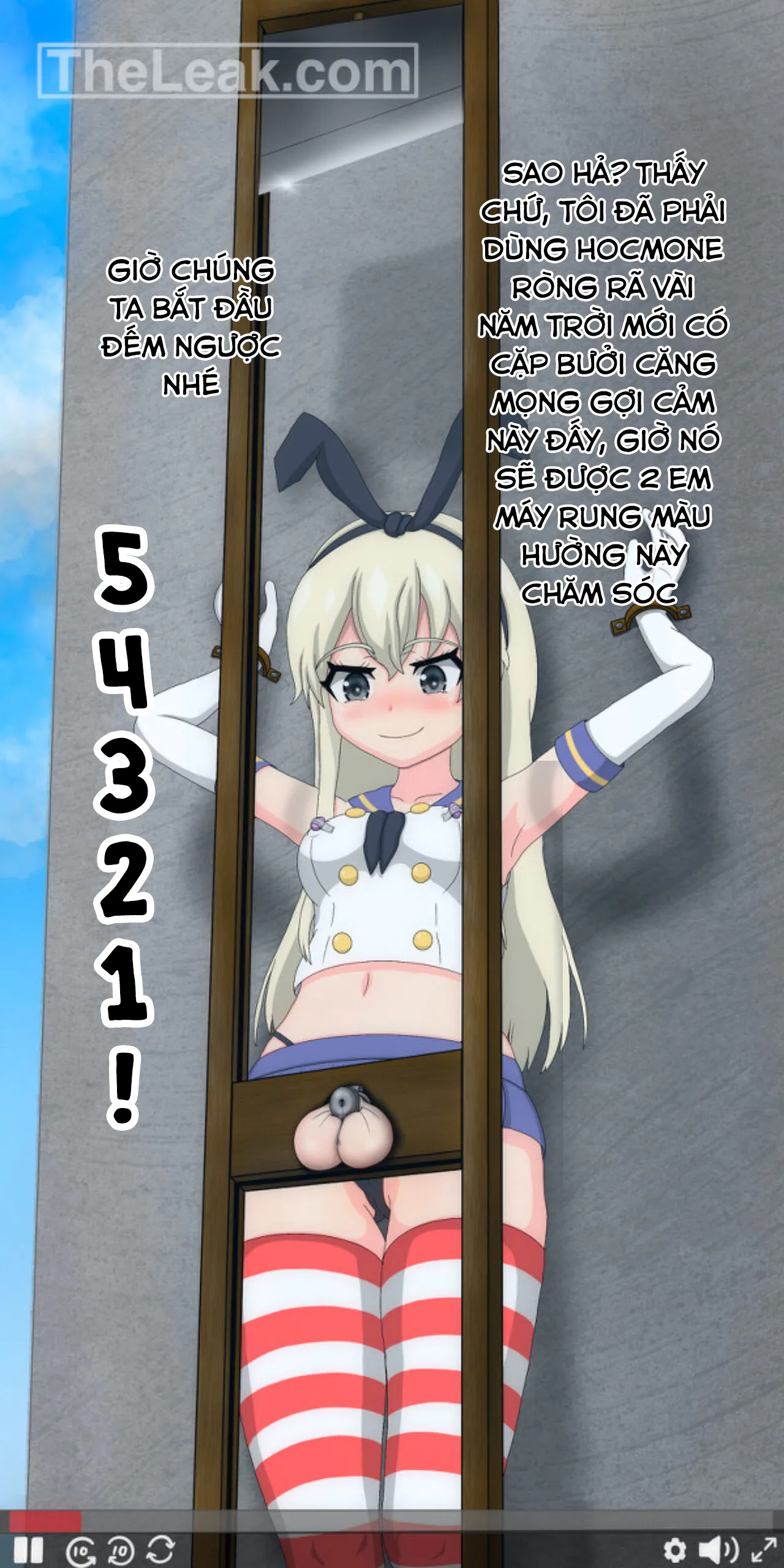 HentaiVN.net - Ảnh 3 - Buổi live Stream tự thiến của Shimakaze! [Shimakaze Kun’s Castration] - Oneshot