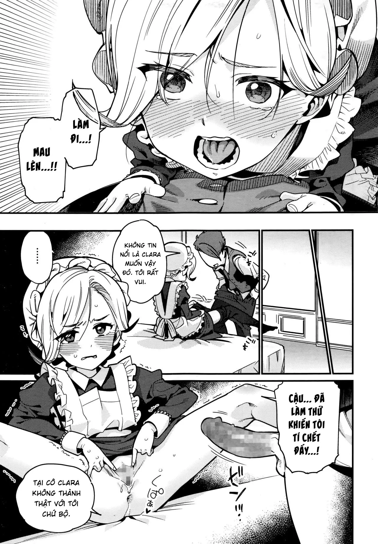 HentaiVN.net - Ảnh 12 - Truyện tình cậu chủ nhỏ và cô hầu gái [My Beloved Home] - Oneshot nứng