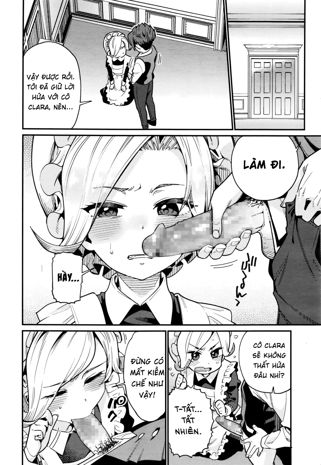 HentaiVN.net - Ảnh 5 - Truyện tình cậu chủ nhỏ và cô hầu gái [My Beloved Home] - Oneshot nứng