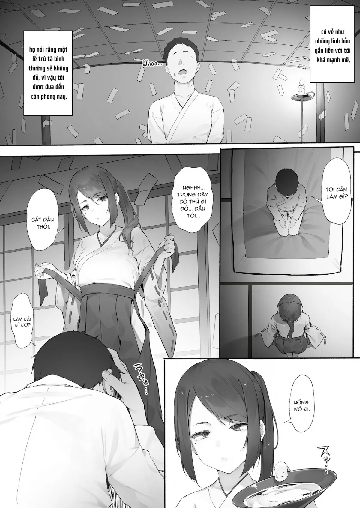 HentaiVN.net - Ảnh 4 - Thanh tẩy linh hồn bằng tình dục! [Shinrei Spot ni Ittara Yabbai no ga Tsuita node Nekosogi Suidashite Morau Zoku] - Chịt chị cả