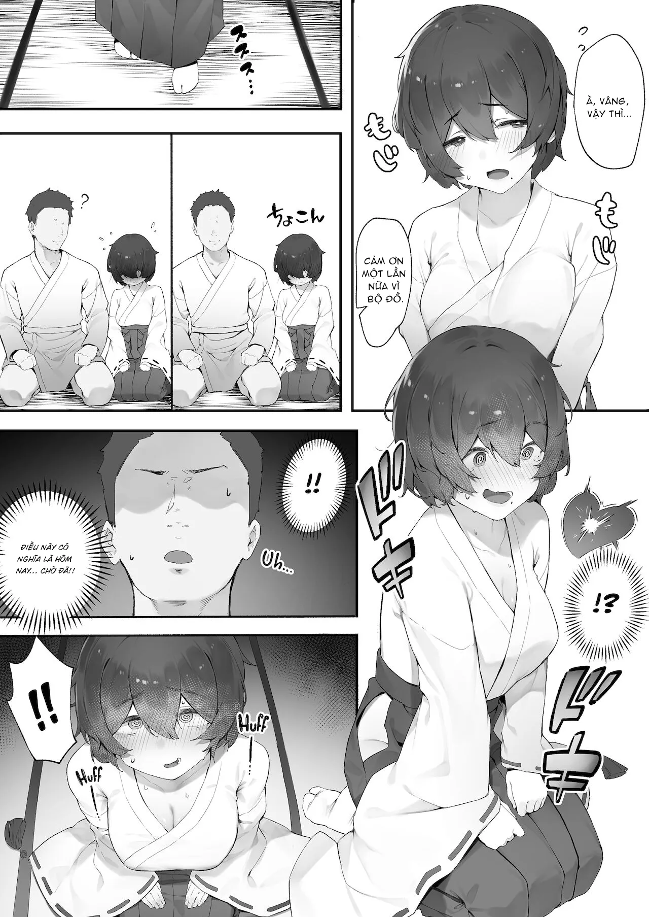 HentaiVN.net - Ảnh 3 - Thanh tẩy linh hồn bằng tình dục! [Shinrei Spot ni Ittara Yabbai no ga Tsuita node Nekosogi Suidashite Morau Zoku] - Chịt em gái