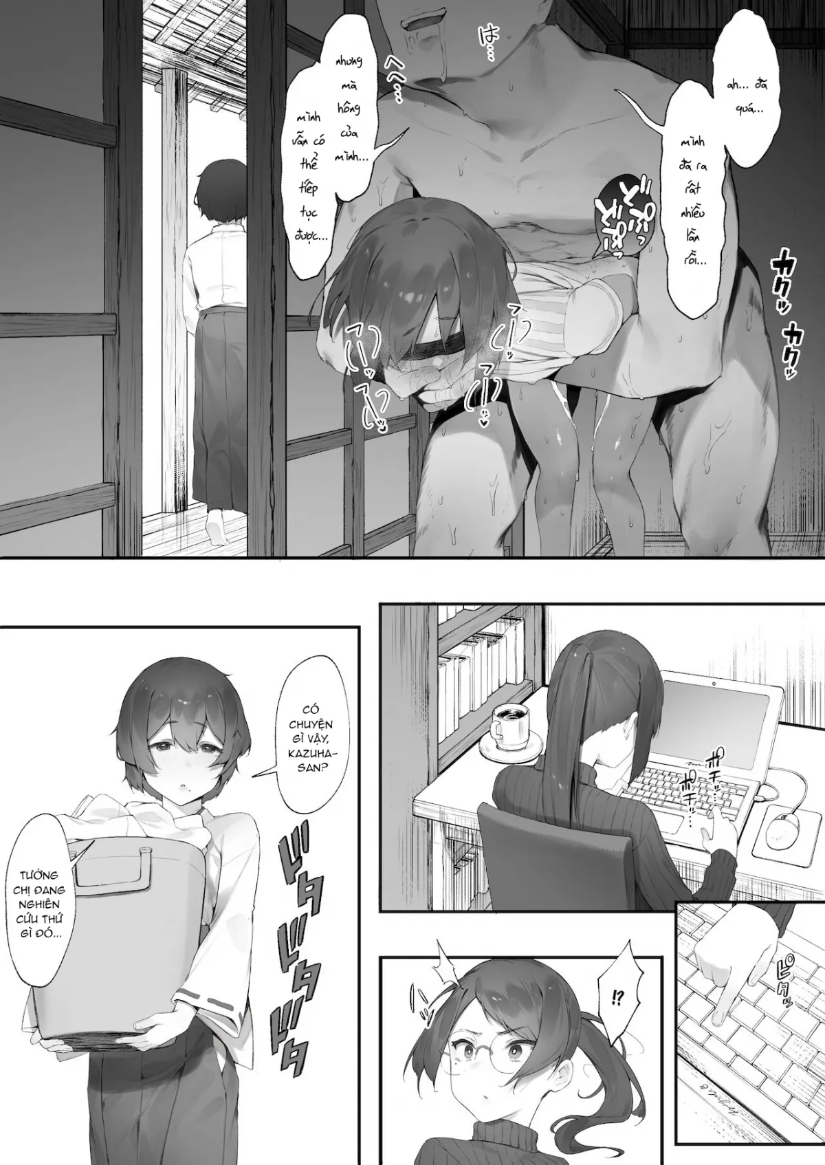 HentaiVN.net - Ảnh 8 - Thanh tẩy linh hồn bằng tình dục! [Shinrei Spot ni Ittara Yabbai no ga Tsuita node Nekosogi Suidashite Morau Zoku] - Chjt em loli
