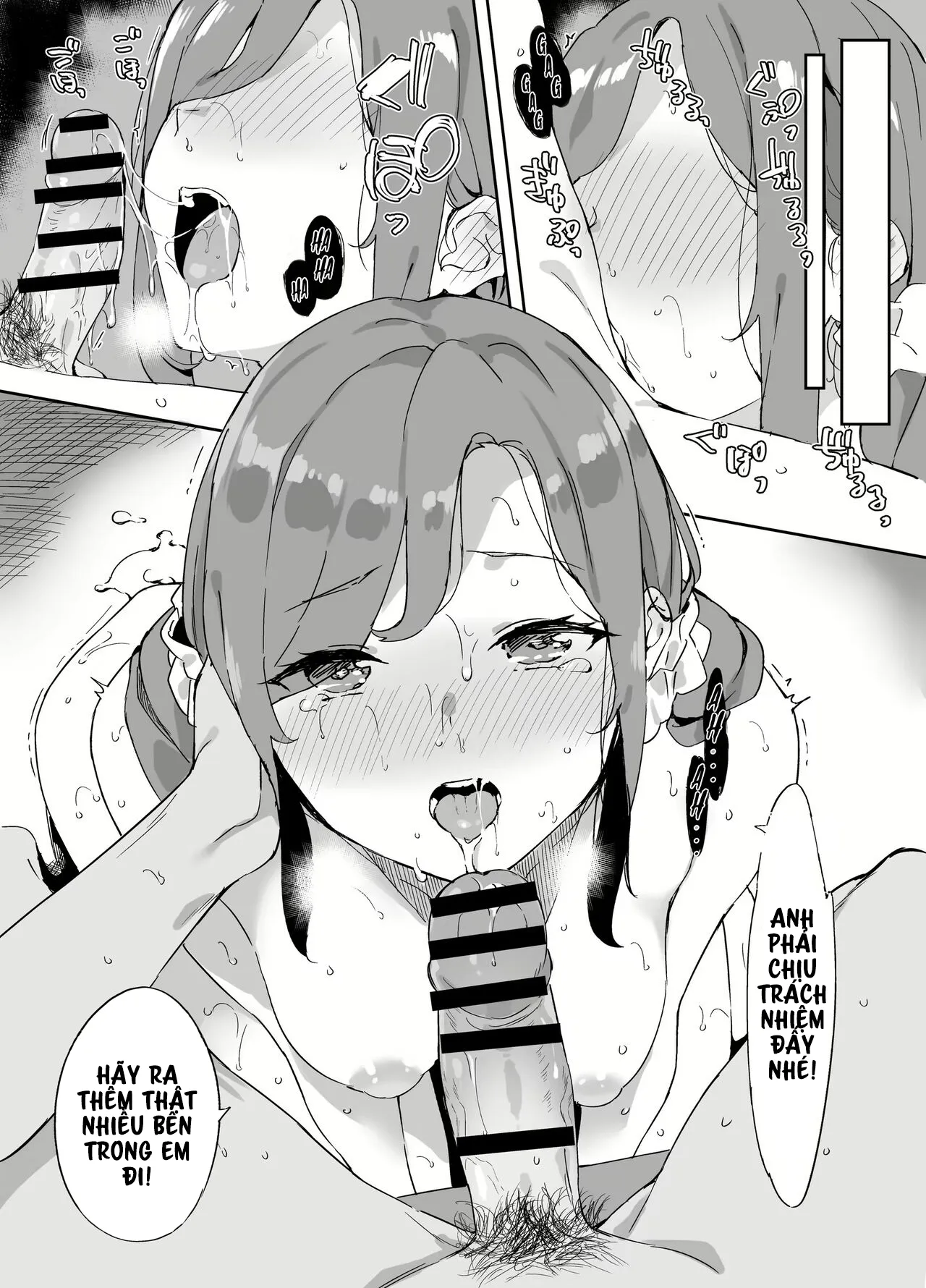 HentaiVN.net - Ảnh 8 - Không có việc gì khó, cu to ắt làm nên - Oneshot nứng