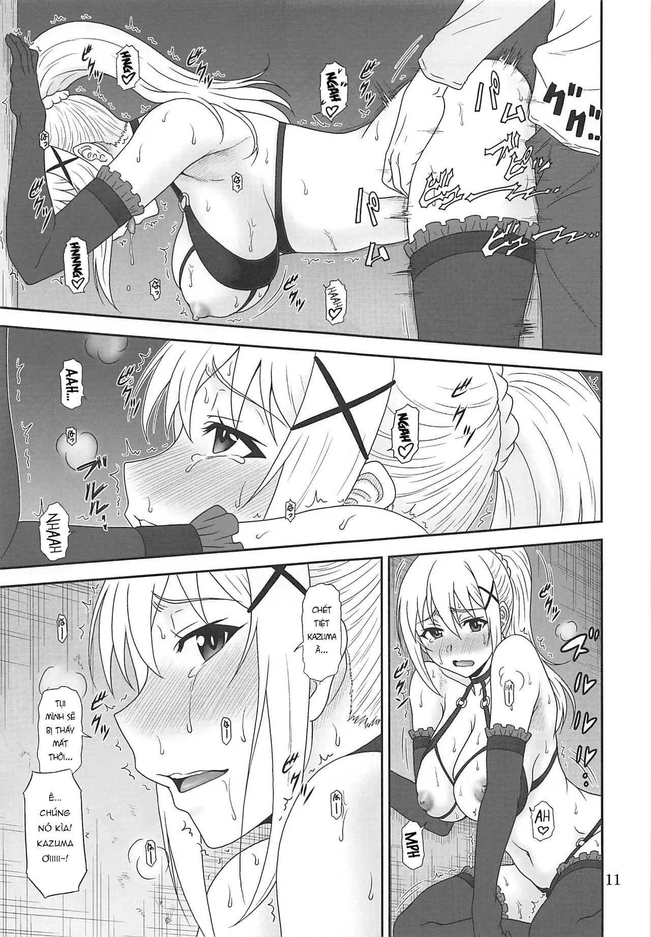 HentaiVN.net - Ảnh 11 - Trouble Darkness 2 [とらぶるダクネス2] - Oneshot