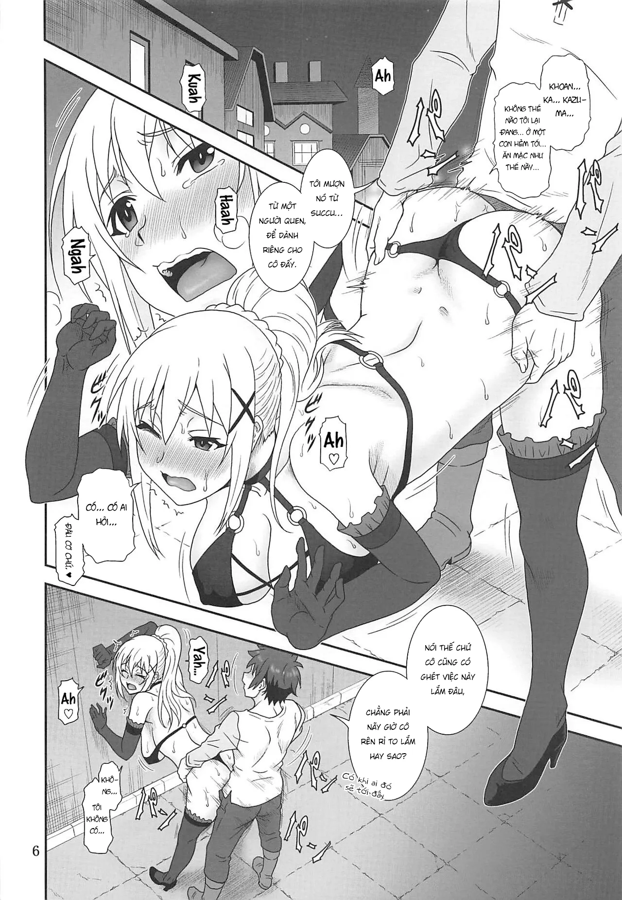 HentaiVN.net - Ảnh 6 - Trouble Darkness 2 [とらぶるダクネス2] - Oneshot
