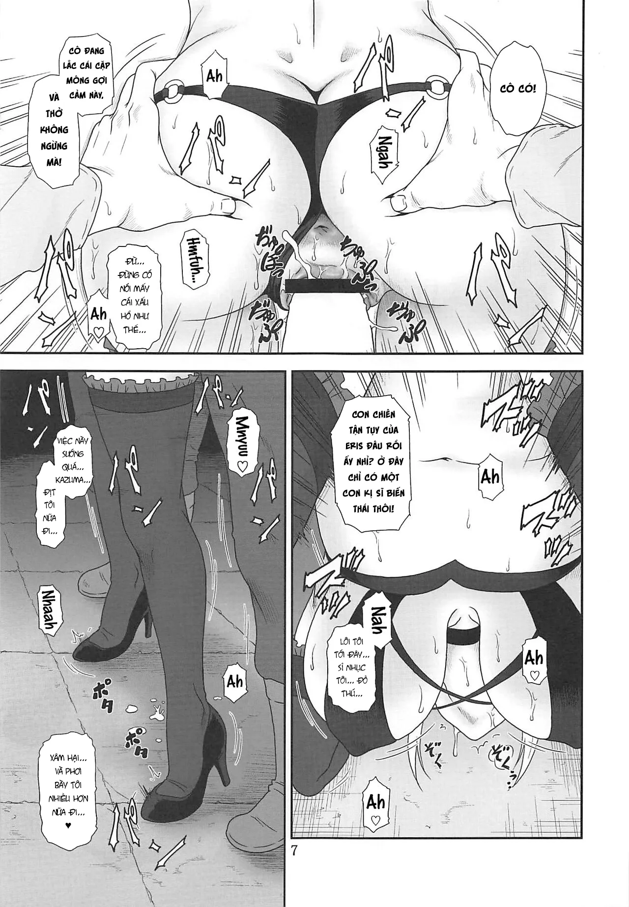 HentaiVN.net - Ảnh 7 - Trouble Darkness 2 [とらぶるダクネス2] - Oneshot