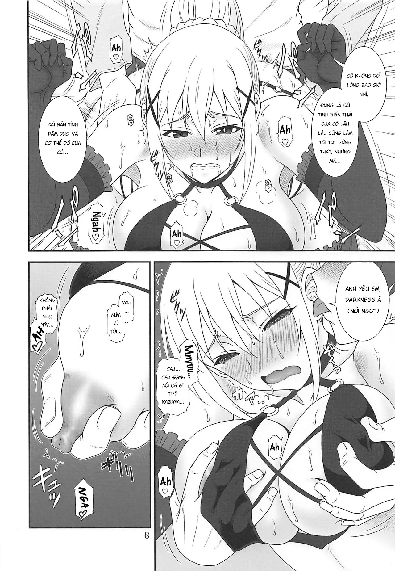 HentaiVN.net - Ảnh 8 - Trouble Darkness 2 [とらぶるダクネス2] - Oneshot
