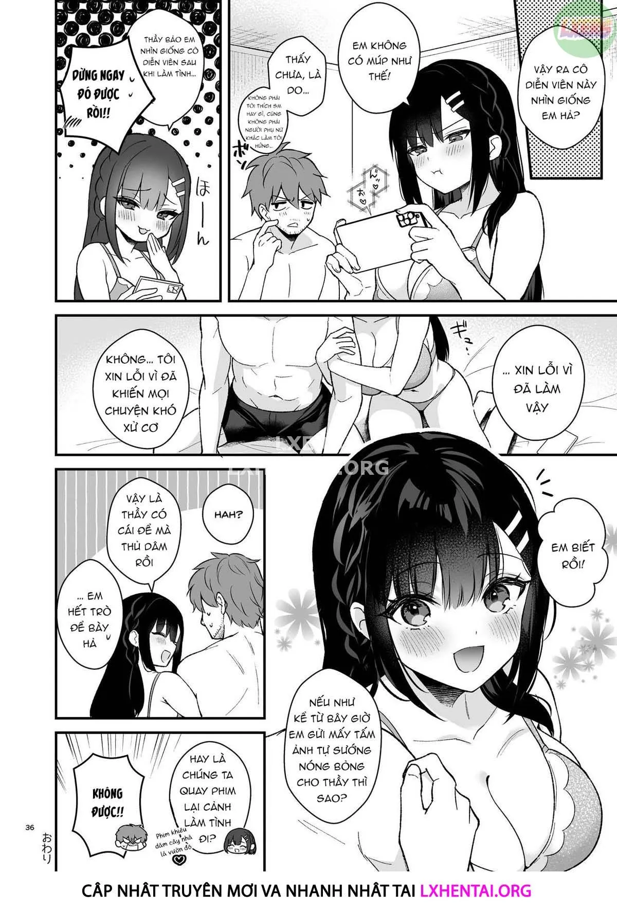 HentaiVN.net - Ảnh 39 - Kyou Wa Ijiwaru Suru Hi - Oneshot