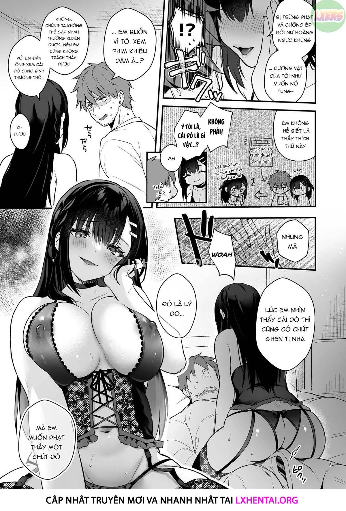 HentaiVN.net - Ảnh 8 - Kyou Wa Ijiwaru Suru Hi - Oneshot